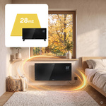 Electric room heater Wisser NEA 2500 W black