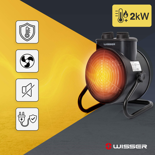 Electric heater Wisser PTC-2000S 2000 W