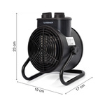 Nagrzewnica elektryczna Wisser PTC-2000S 2000 W